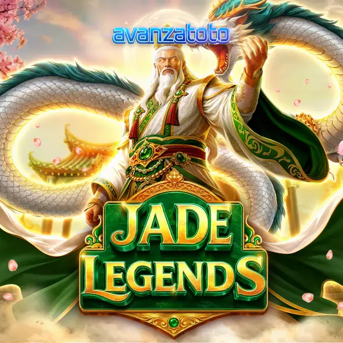 Tampilan grid 7x7 pada permainan slot Jade Legends